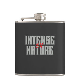 Intense door Natuur Quote Motivatie Heupfles