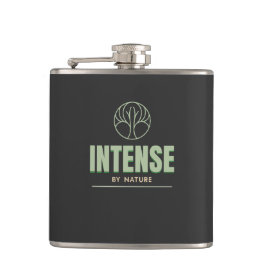 Intense door Natuur Quote Motivatie Heupfles