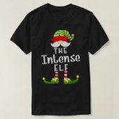 Intense Elf Group Kerstmis Funny Pajama Partij T-shirt (Design voorkant)