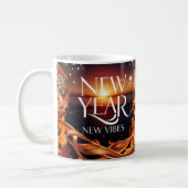 Intense Fire Sunset "New Year, New Vibes" Premium  Koffiemok (Links)