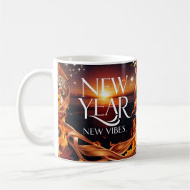 Intense Fire Sunset "New Year, New Vibes" Premium  Koffiemok
