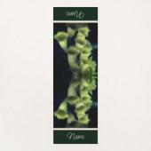 Intense Foxglove Flowers Personalized Yogamat (Voorkant)