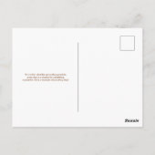 Intense Groundhog Close-up Wildlife Briefkaart (Achterkant)