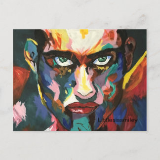 Intense Man Briefkaart