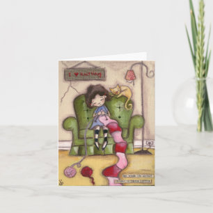 Intense nitting - Opmerkingskaarten Kaart