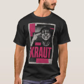 Intense Punk Expression Portrait T-shirt (Voorkant)