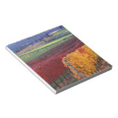 Intense rode en gele valkleuren op Gehring Notitieblok (Schuin)