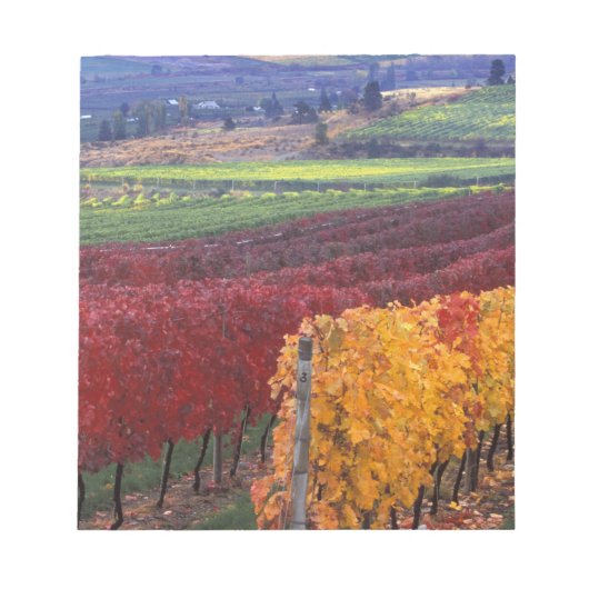 Intense rode en gele valkleuren op Gehring Notitieblok (Voorkant)