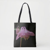 Intense roze Columbinebloem Tote Bag (Voorkant)