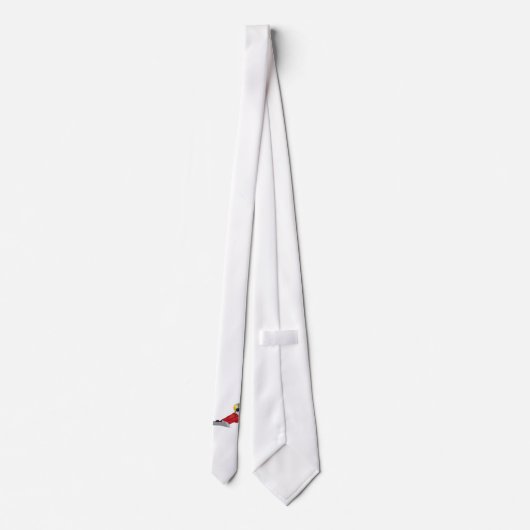 Intense Snowboarder Stropdas (Achterkant)