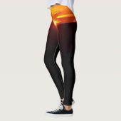 Intense zonsondergang leggings (Links)