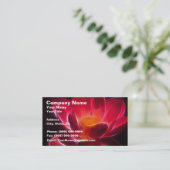 Intensieve Lotus Flower Visitekaartje (Staand voorkant)