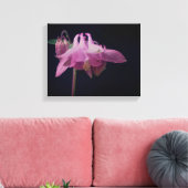 Intensieve roze Kolomventilator Sluiten Canvas Afdruk (Insitu (Woonkamer))