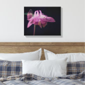 Intensieve roze Kolomventilator Sluiten Canvas Afdruk (Insitu (Slaapkamer))