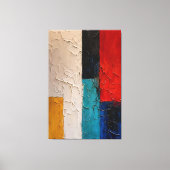 Intensieve Texturen Canvas Afdruk (Voorkant)