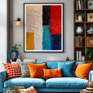 Intensieve Textures Poster