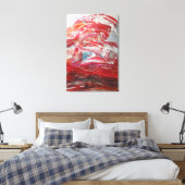 Intensiteit Canvas Afdruk (Insitu (Slaapkamer))