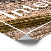 Intensiteit Chipmunk Stare Poster (Hoek)