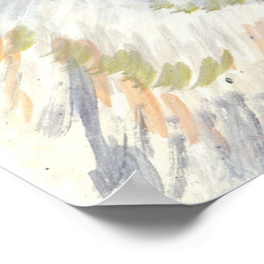 Intensiteit - de smog van de valk poster (Hoek)