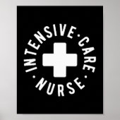 Intensive Care Nurse Icu Nurse New Grad Nurse  Poster (Voorkant)