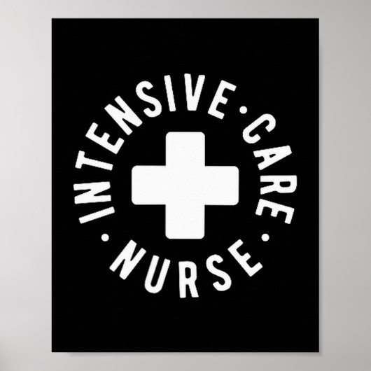 Intensive Care Nurse Icu Nurse New Grad Nurse  Poster (Voorkant)