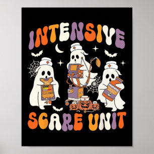 Intensive Care Scare Unit Ghost Nurse IC Nursing Poster