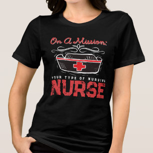 Intensive Care Unit Verpleegkundige Dag Thuiszorg Tri-Blend Shirt