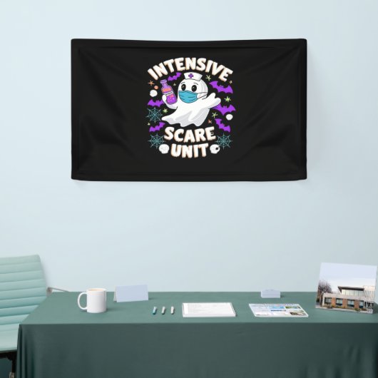 Intensive Scare Unit Nurse Halloween IC Nurse Ess Spandoek (Beurs)