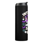 Intensive Scare Unit Nurse Halloween IC Nurse Ess Thermosbeker (Gedraaid links)