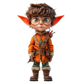 Intent Boy Christmas Elf Boy's Hoodie