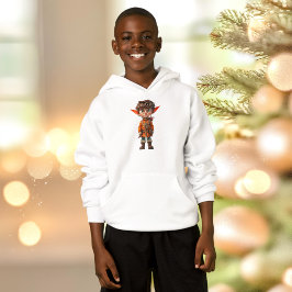 Intent Boy Christmas Elf Boy's Hoodie