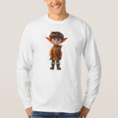 Intent Boy Christmas Elf Mannen T-shirt (Voorkant)