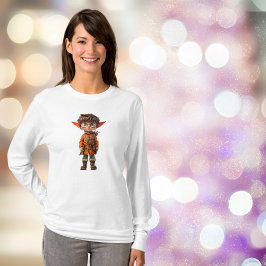Intent Boy Christmas Elf Vrouwen T-shirt