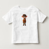 Intent Jongens Kerst Elf Peuter T-shirt (Voorkant)