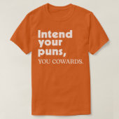 Intent Your Puns You Lafaards 2 T-shirt (Design voorkant)
