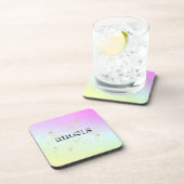 *~* INTENTIE ONDERZETTER ANGELS Glitter regenboog (Rechterzijde)