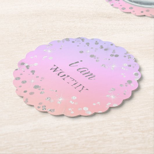 *~* INTENTIE - PERSONALIZE - IK BEN ERGER KARTONNEN ONDERZETTERS (Gekanteld)