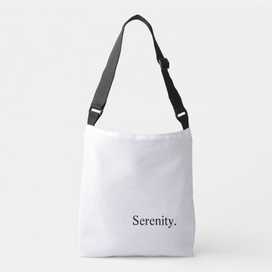 Intentie "Serenity" Crossbody Tas (Voorkant)