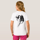 Intentie zonder geluid t-shirt (Achterkant volledig)