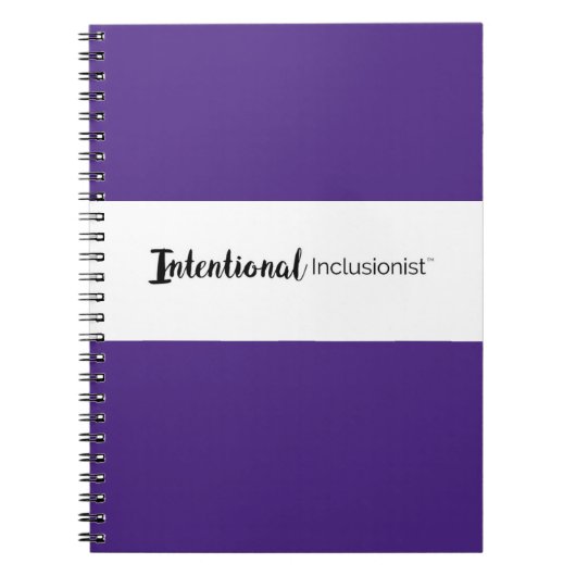 Intentional Inclusionistisch Notitieboek (Voorkant)