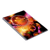 Inter-Dimensional Stellar Nursery Spiral Notitiebo Notitieboek (Rechterzijde)