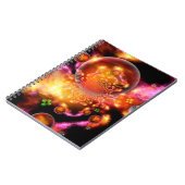 Inter-Dimensional Stellar Nursery Spiral Notitiebo Notitieboek (Linkerzijde)