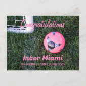Inter Miami felicitaties kaart (Voorkant)