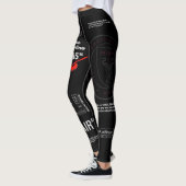 Inter Miami LAKED zwarte kleur embleem leggings (Links)