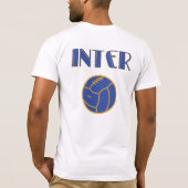 Inter Vintage / Retro T-shirt (Achterkant)