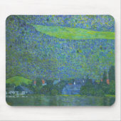 Interactie in Attersee door Klimt,  Art Nouveau Muismat (Voorkant)