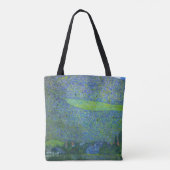 Interactie in Attersee door Klimt,  Art Nouveau Tote Bag (Achterkant)