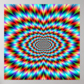 "Interactie met neurotransmitter" Poster (Voorkant)