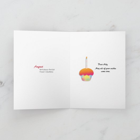 Interactief "Beweging de Verjaardag van AUGUSTUS Kaart (Binnen)