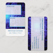 Interactief persoonlijk aanbod en klantnotities ne visitekaartje (Voorkant / Achterkant)